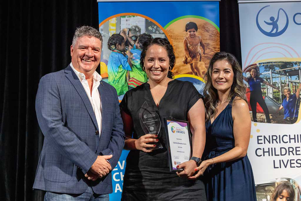Outstanding Educator - Gabriela Brunetta Savio – Milestones Early Learning Darwin City