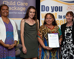 Innovative Practice Finalist with Minister - Smile a Mile